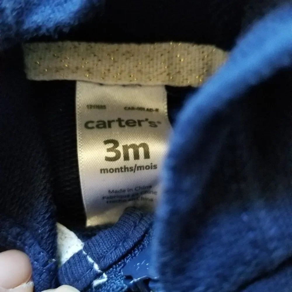 Girls 3M Hooded Jacket Set of 3 Carter's and Burt's Bees EUC